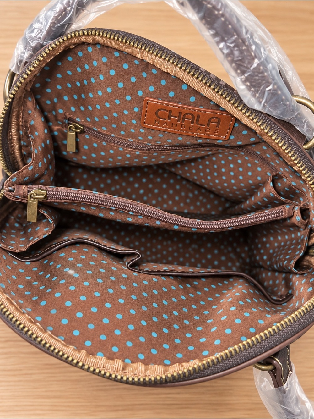 NEW Chala CONVERTIBLE Backpack Purse Shoulder Tote Bag BLACK CAT Gray - Picture 3 of 6